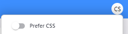 Prefer CSS Setting