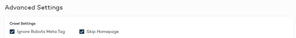 "Ignore Robots Meta Tag"